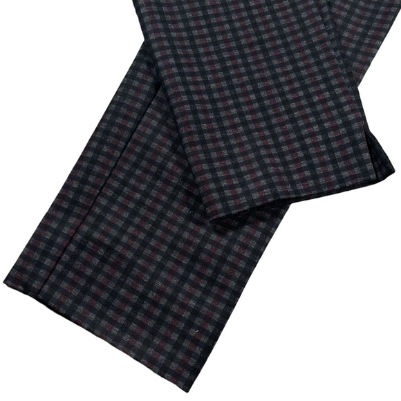 Lifestyle Attitude Large black, grey, & red checkered stretchy skinny pants - Picture 6 of 13